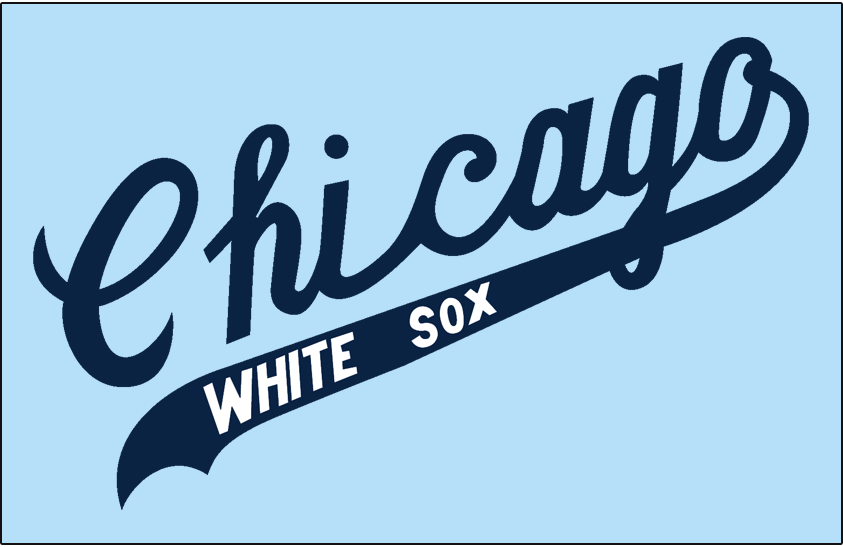 Chicago White Sox 1967-1968 Jersey Logo vinyl decal